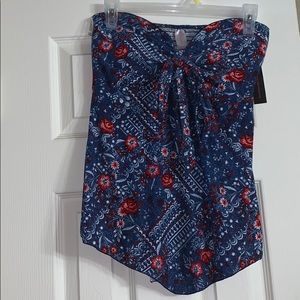 sweetheart strapless top